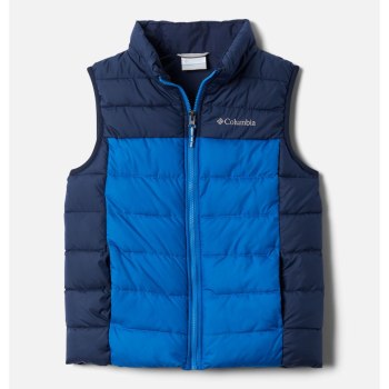 Chlapecké Vesty Columbia Powder Lite Puffer Světle Indigo Tmavě Blankyt OFCHQP561